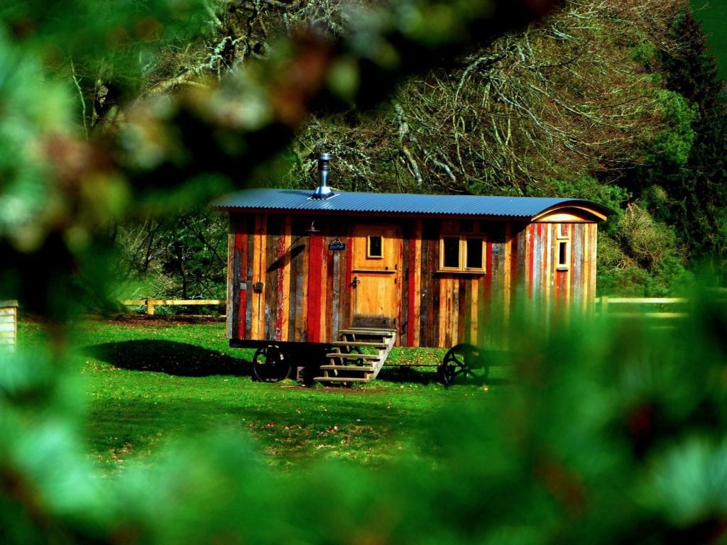 roulotte glamping