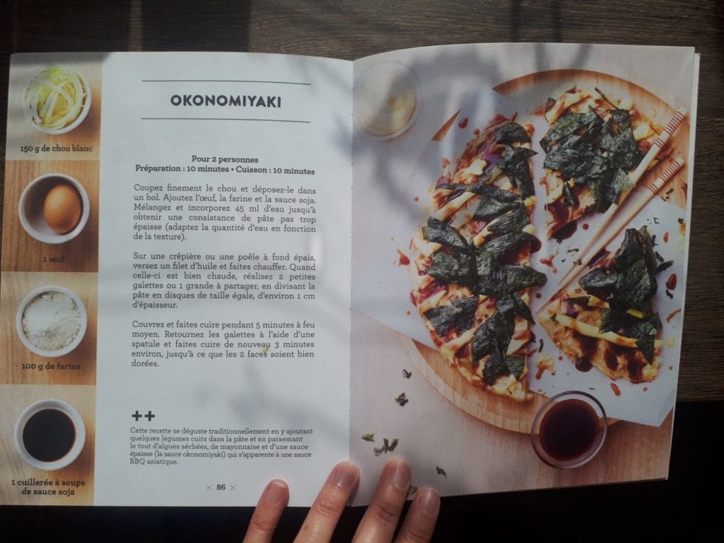 Recette Okonomiyaki pays japon