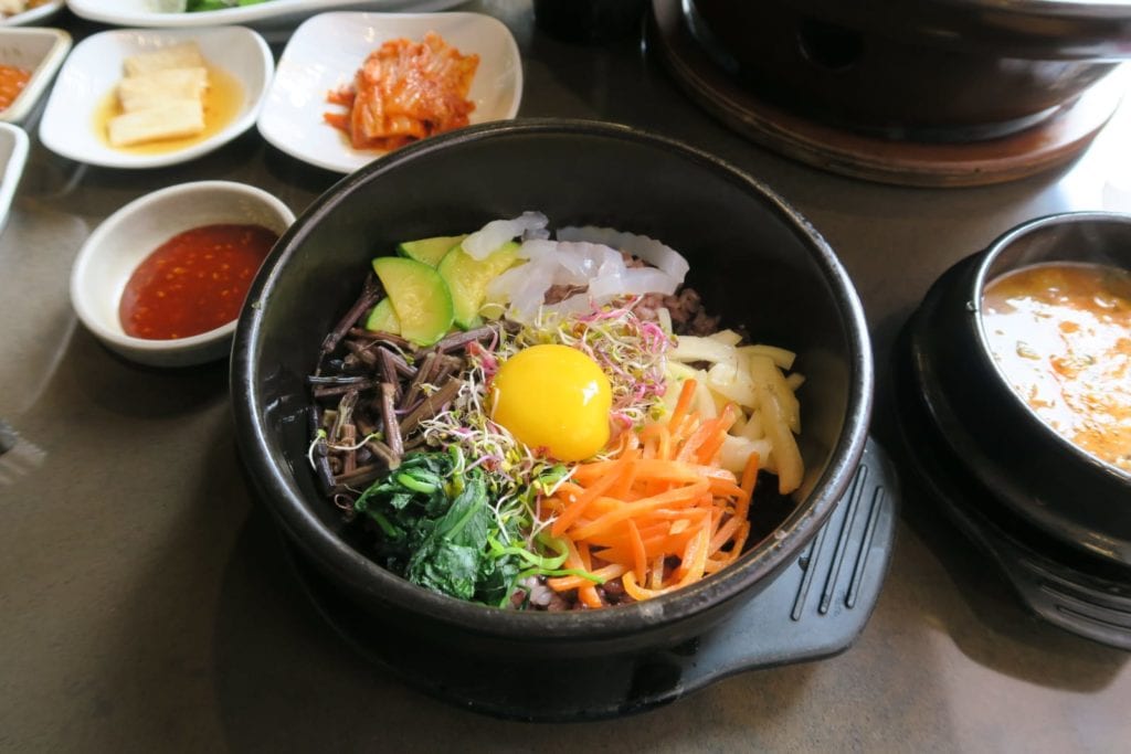 bibimbap corée recette du monde