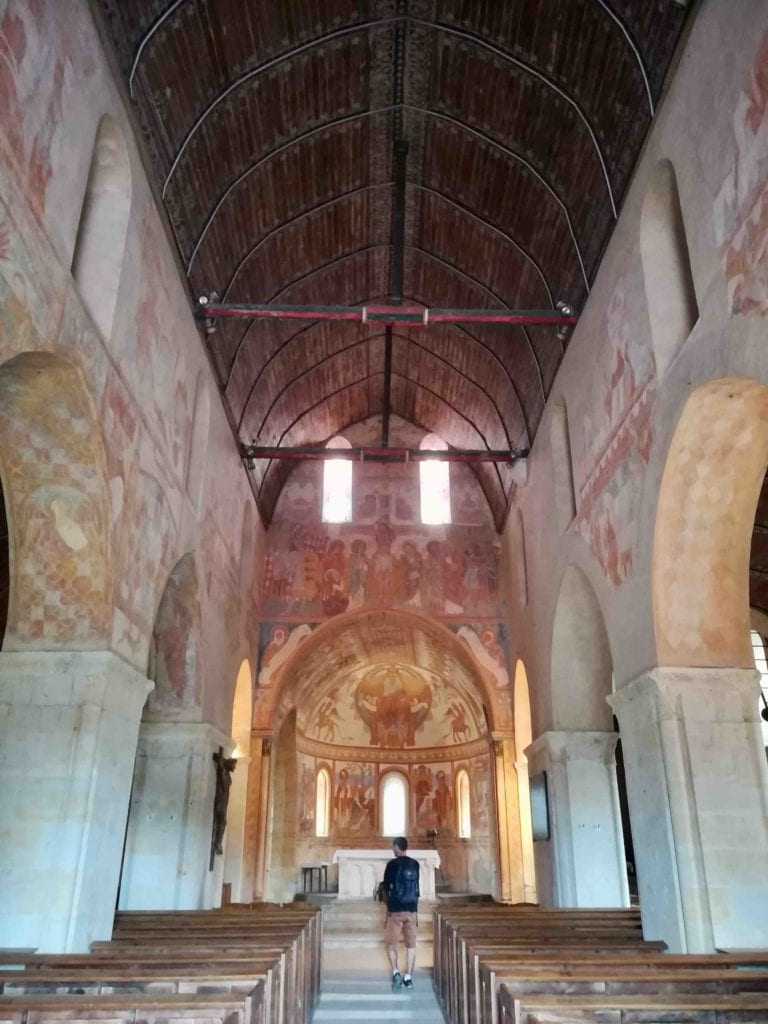 Fresques murales vallee du loir à vélo