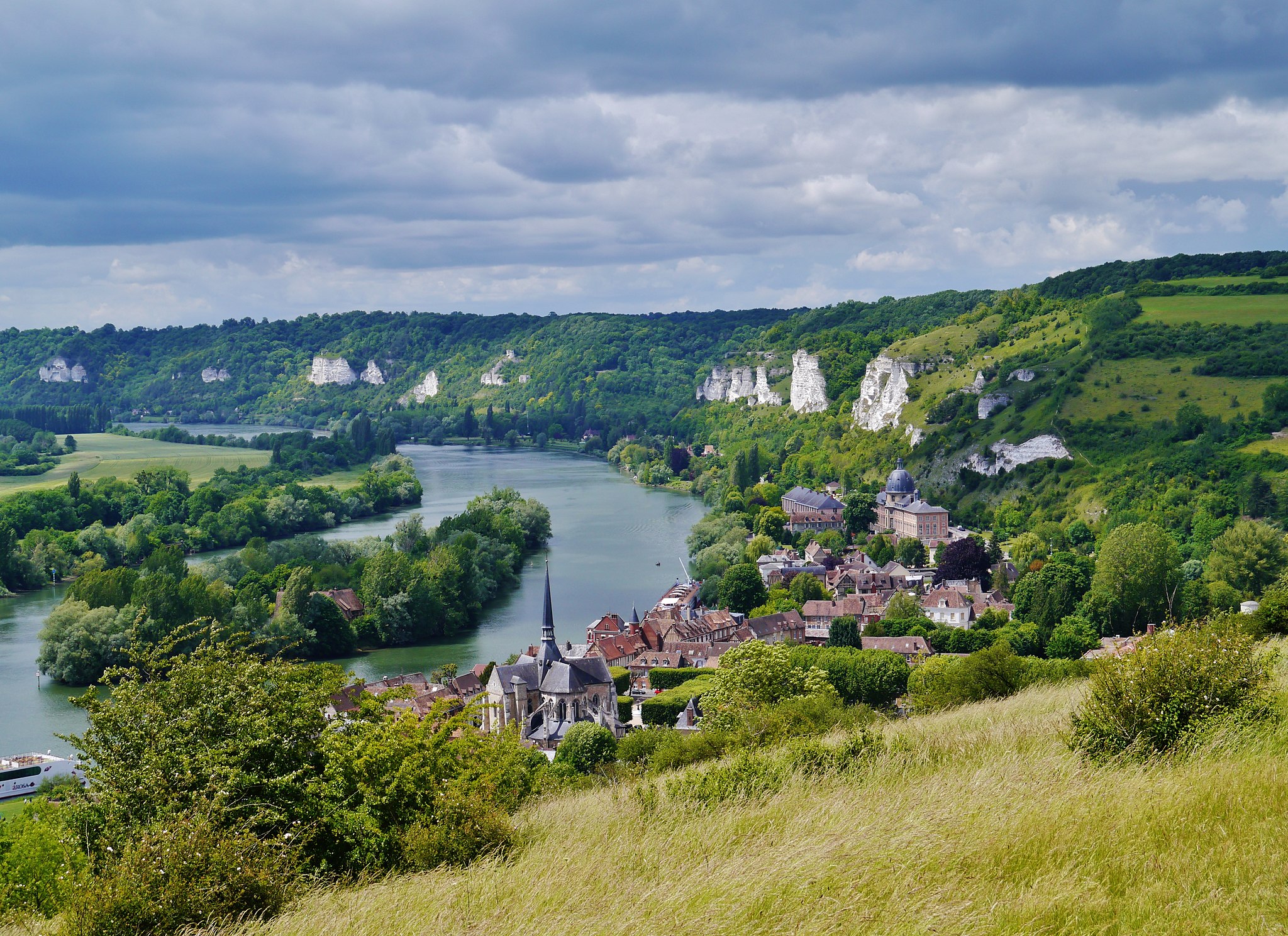 tourisme en Normandie le long de la Vallée de la Seine