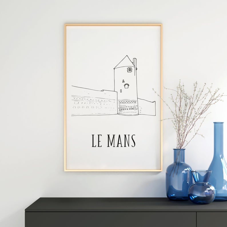 Affiche du Mans | Albane Habans