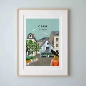 affiche Caen